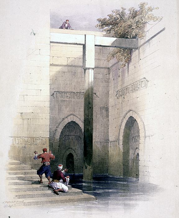 The Nilometer on Rhoda Island in Cairo