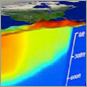 Visualization of El Niño ocean surface temperature conditions