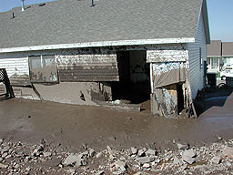 Mudflows in Santaquin and Spring Valley