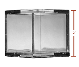 clear cube of air