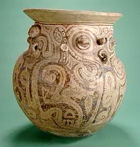 Burial vase from the Marajoara Phase