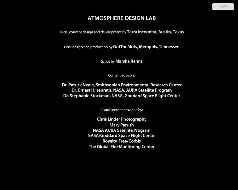 Atmosphere Design Lab: Credits