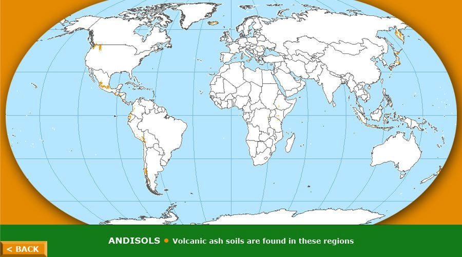 andisols map